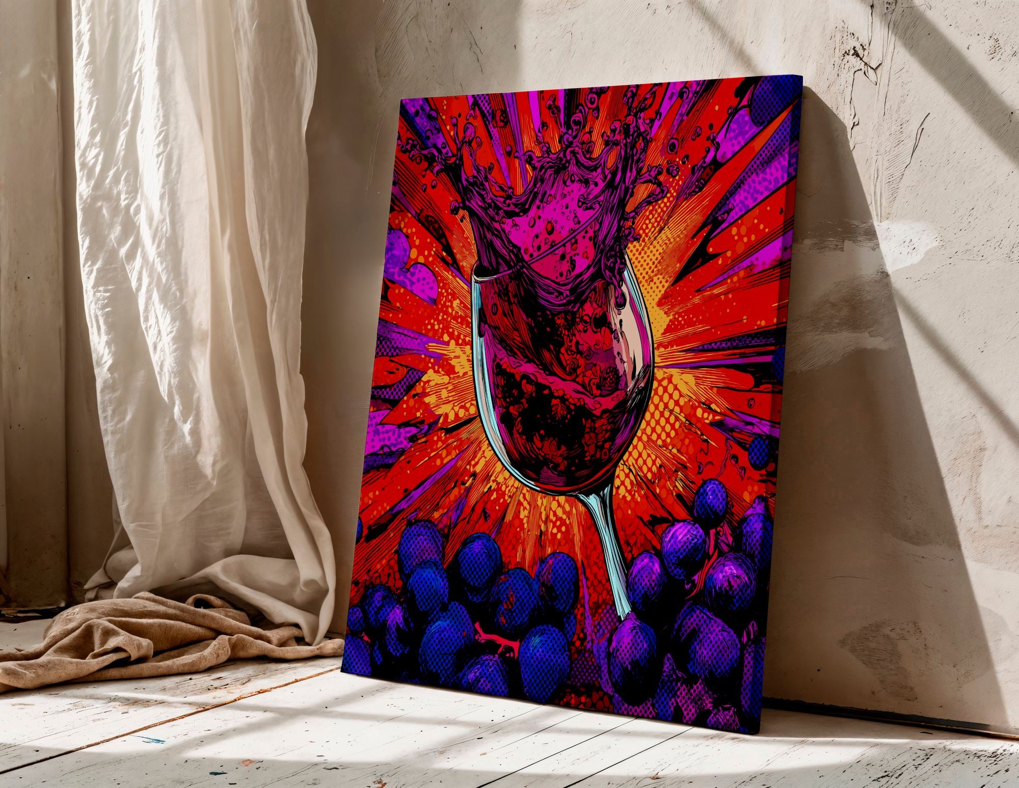 Quadro Decorativo Canvas Multicolor 50x70cm - Premium