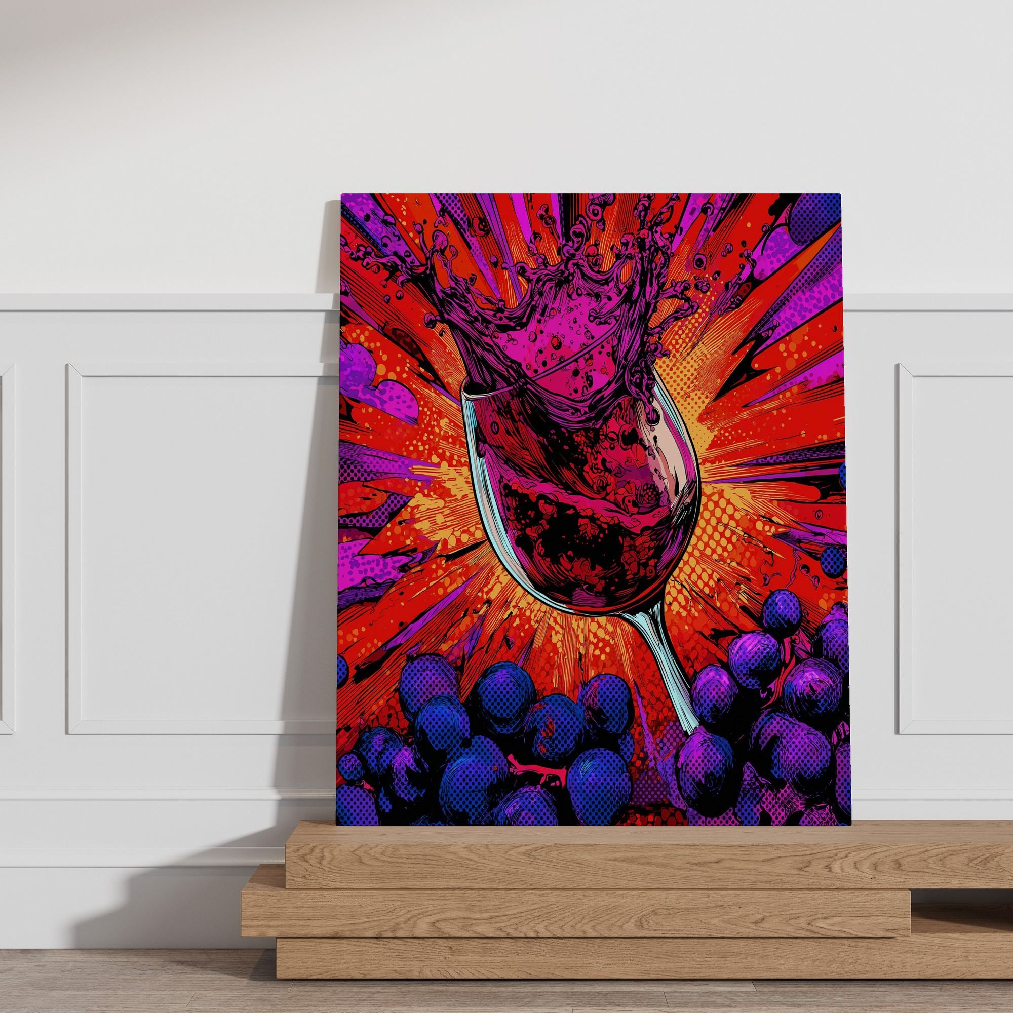 Quadro Decorativo Canvas Multicolor 50x70cm - Premium