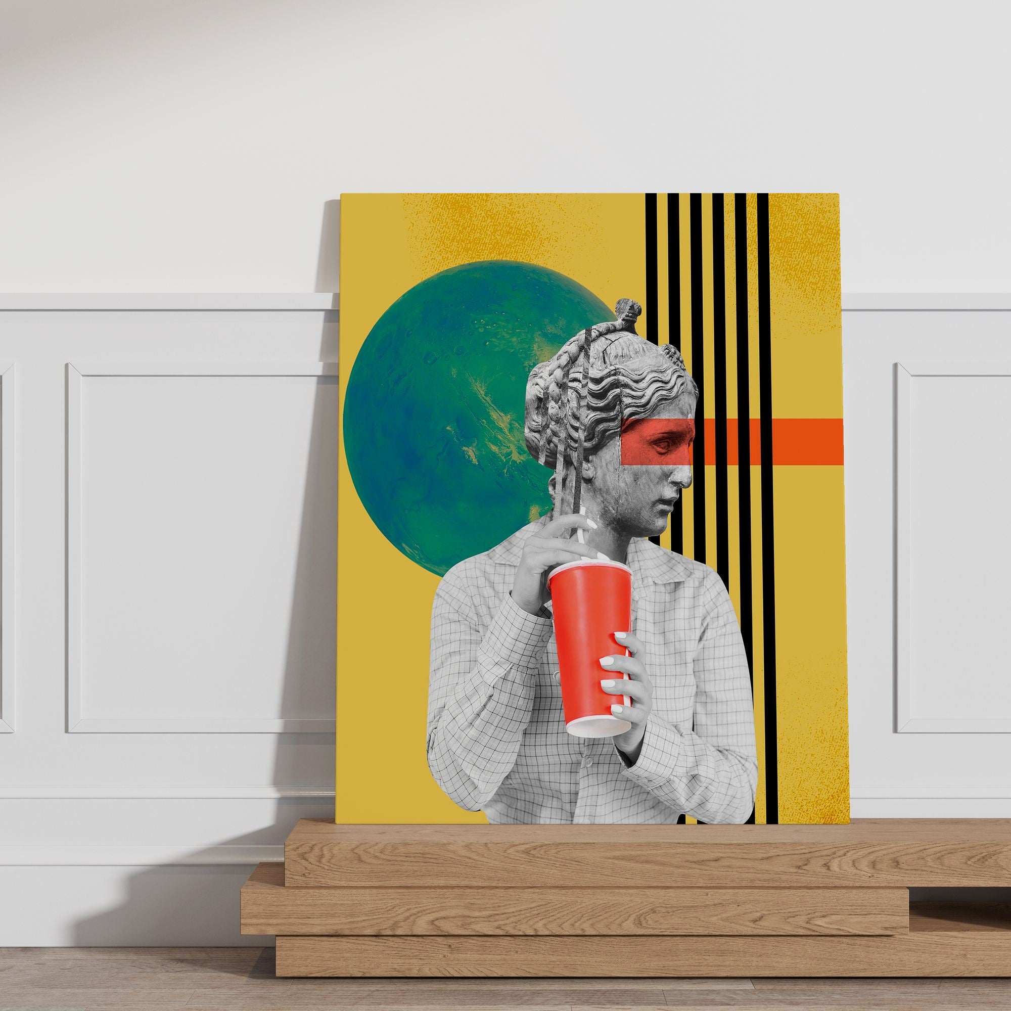 Quadro Decorativo Canvas Premium 50x70cm - Multicolor