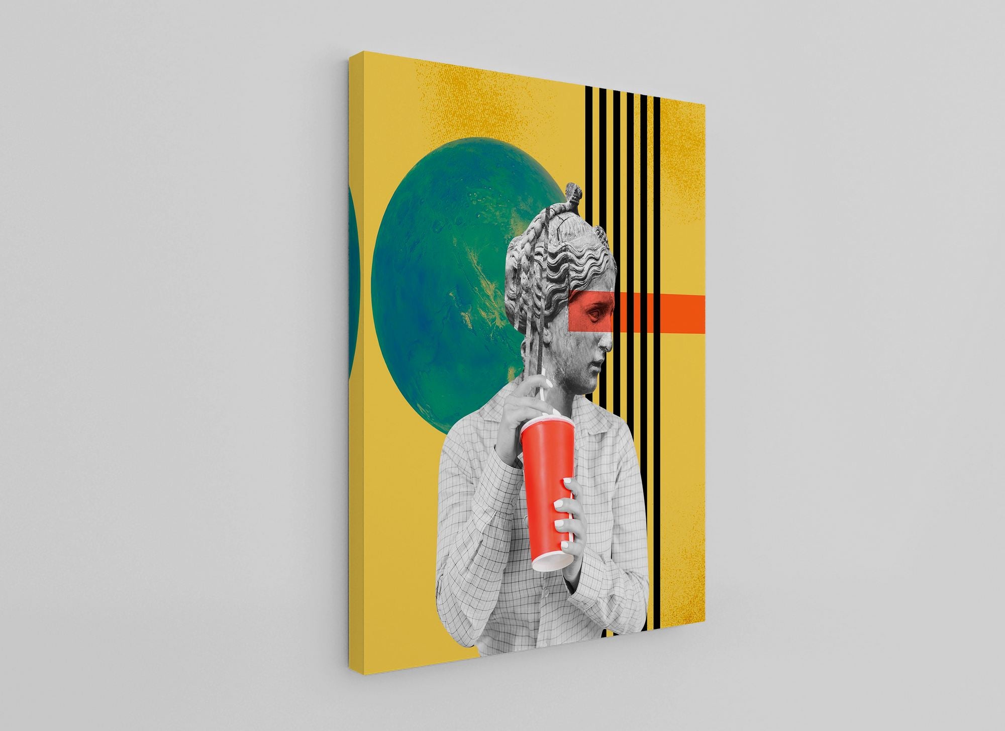 Quadro Decorativo Canvas Premium 50x70cm - Multicolor