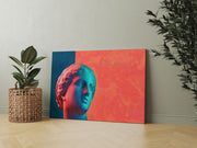 Quadro Decorativo Canvas Multicolor 50x70cm - Moldura Madeira