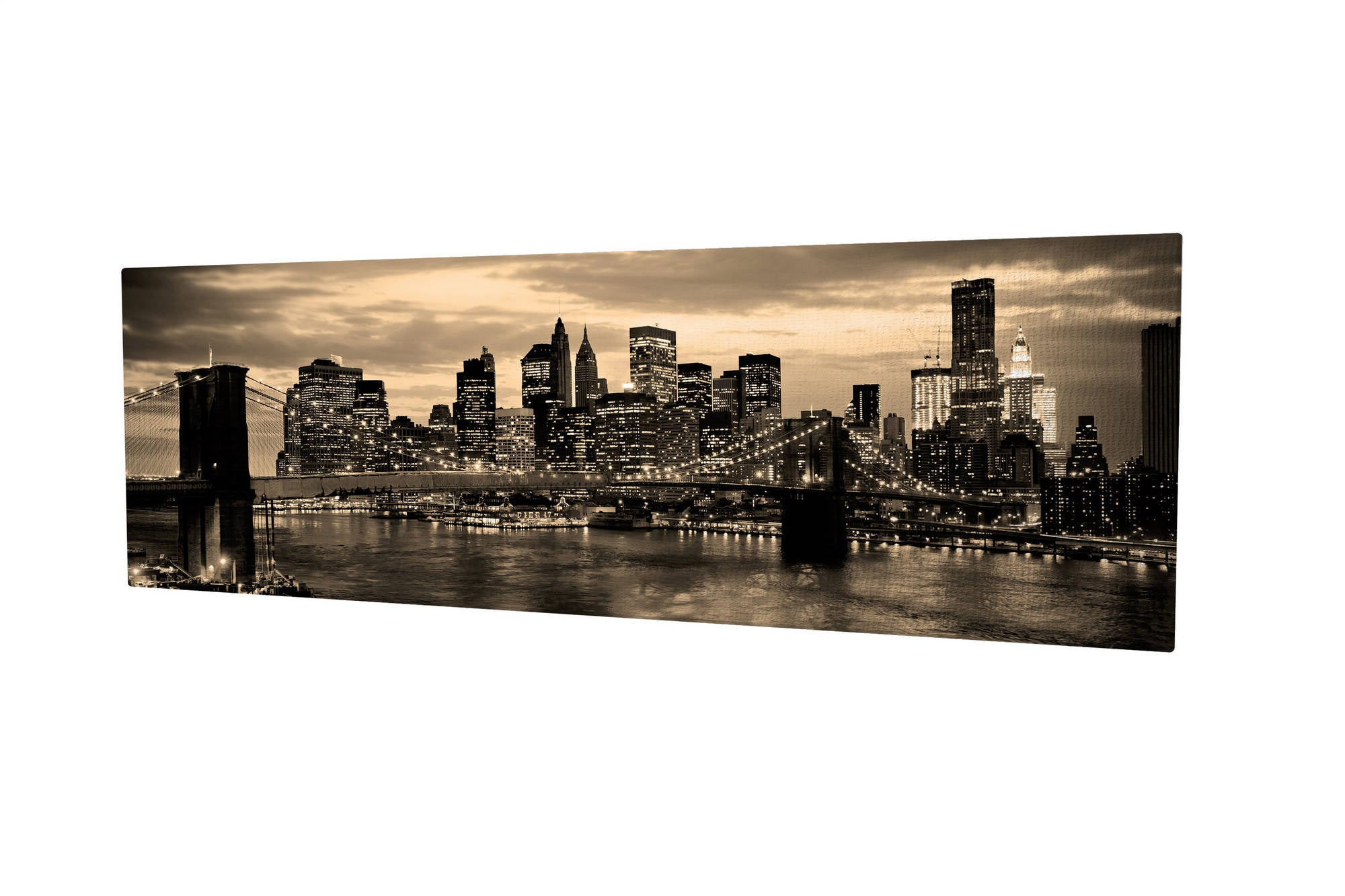 Pintura em tela decorativa elegante, 30 x 80 cm, 100% tela com moldura 100% madeira (3 cm de espessura) | Perfeita para amantes de decoração e arte
