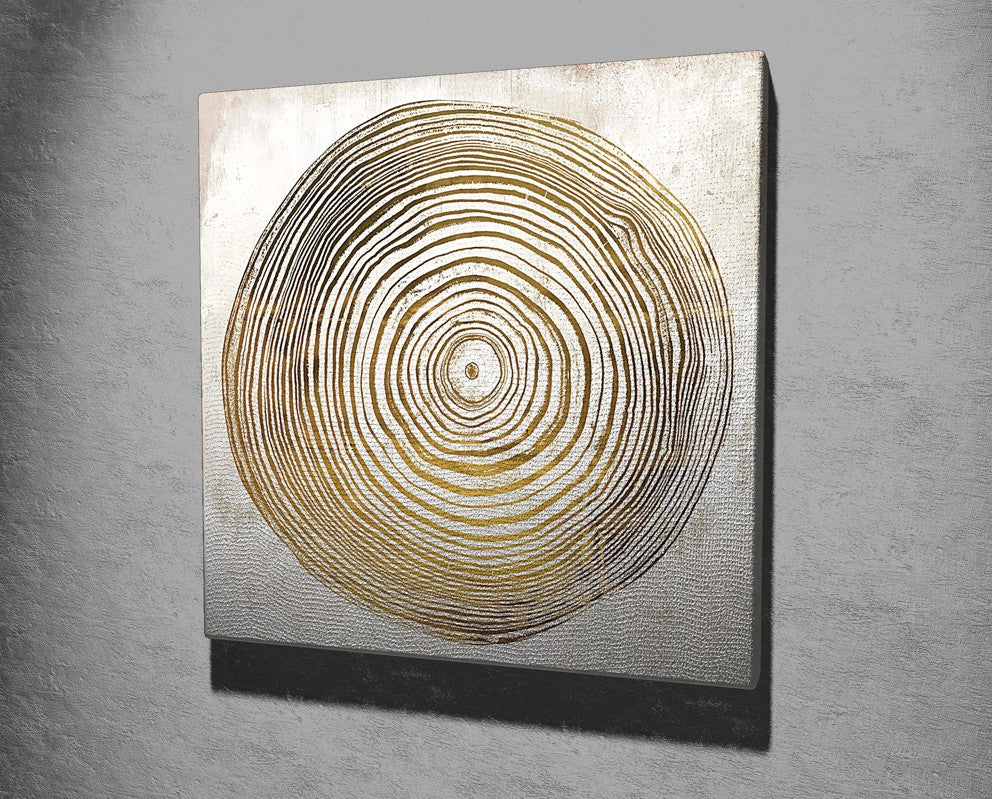 Pintura Decorativa Elegante em Tela, 45 x 45 cm, 100% Tela, 100% Moldura de Madeira (3 cm de Espessura) | Perfeita para Amantes de Decoração e Arte