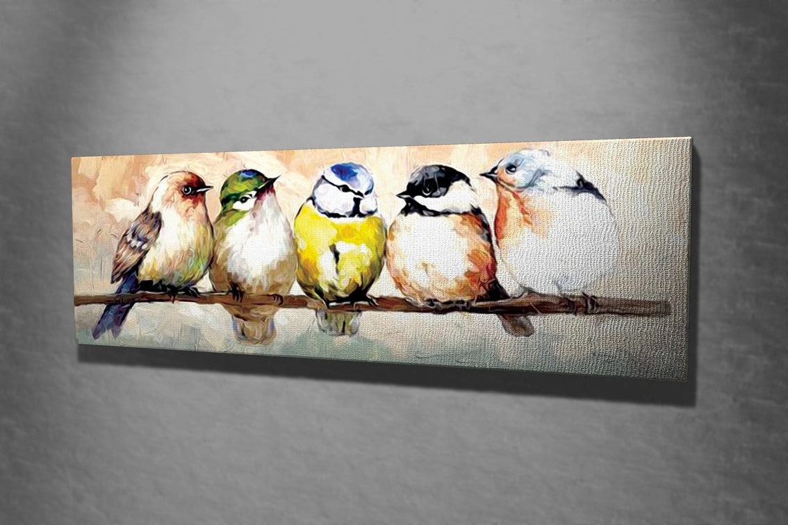 Pintura decorativa em tela – 30 x 80 cm – madeira – 100% tela