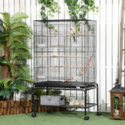Gaiola Metálica Grande – 79x49x133 cm – Cor Preto