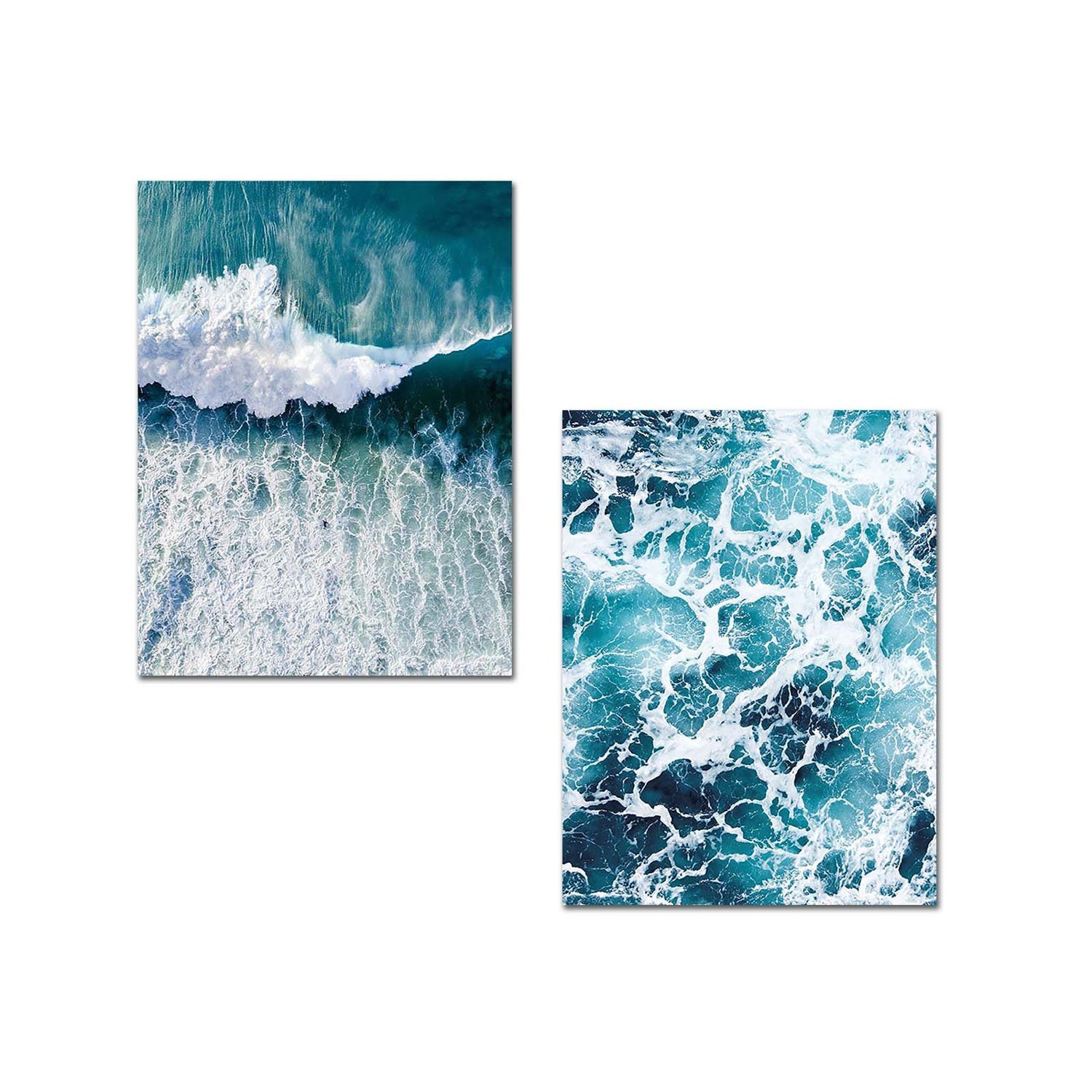 Pinturas Decorativas Elegantes em MDF (2 Peças), 30 x 40 cm | 100% MDF, 2,7 mm de Espessura | Perfeitas para Decoração de Casa, Arte de Parede Elegante e Moderna