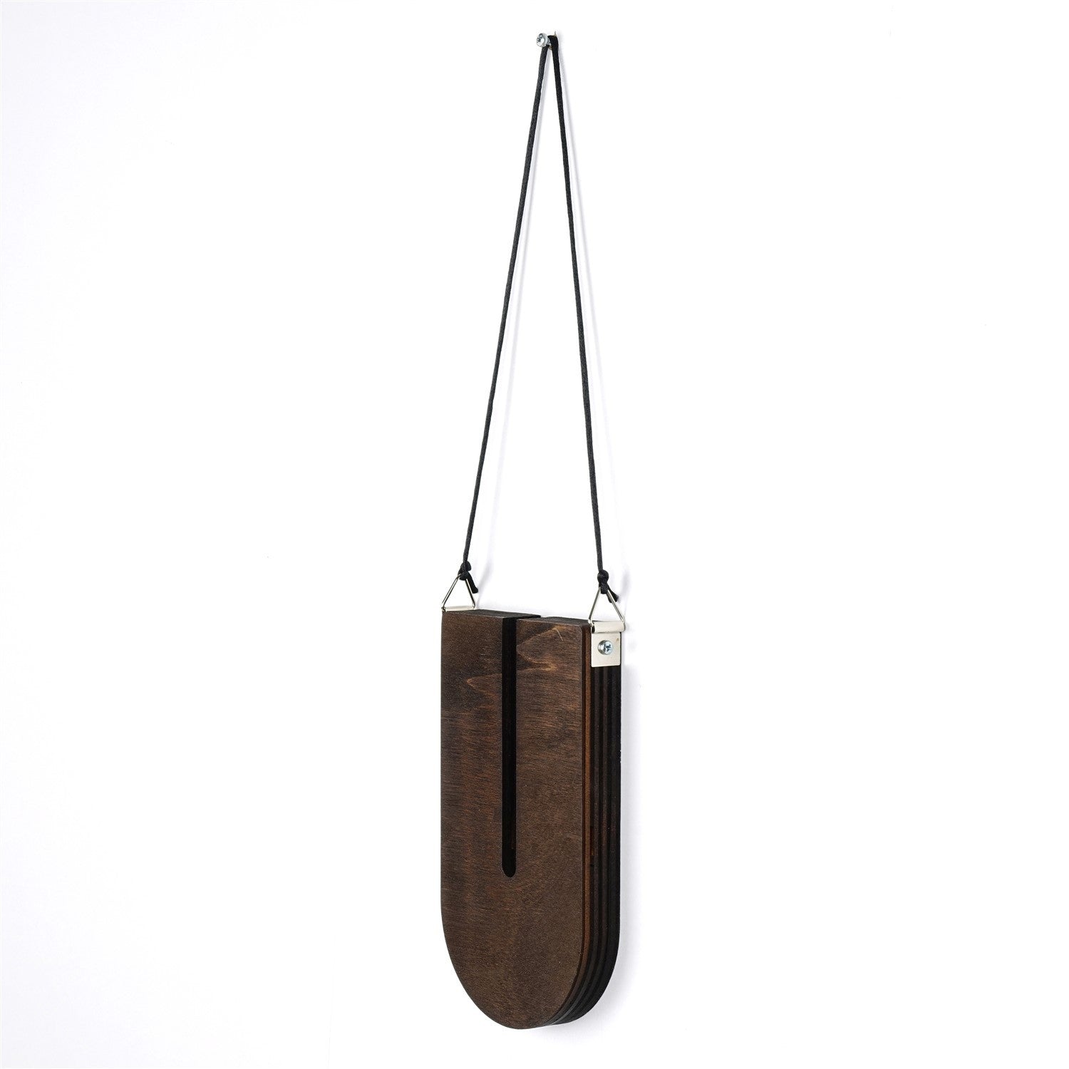 Acessório Decorativo de Parede em Madeira 100% — MEH171 (268EVL1311), Castanho, Corte a Laser, 15 x 2 x 9 cm
