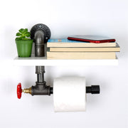 Suporte para papel higiênico-Boruraf244-Branco