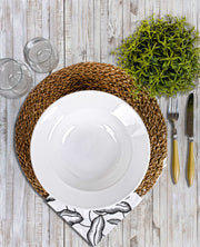 Prato de Serviço – 26 cm – Branco – Cerâmica