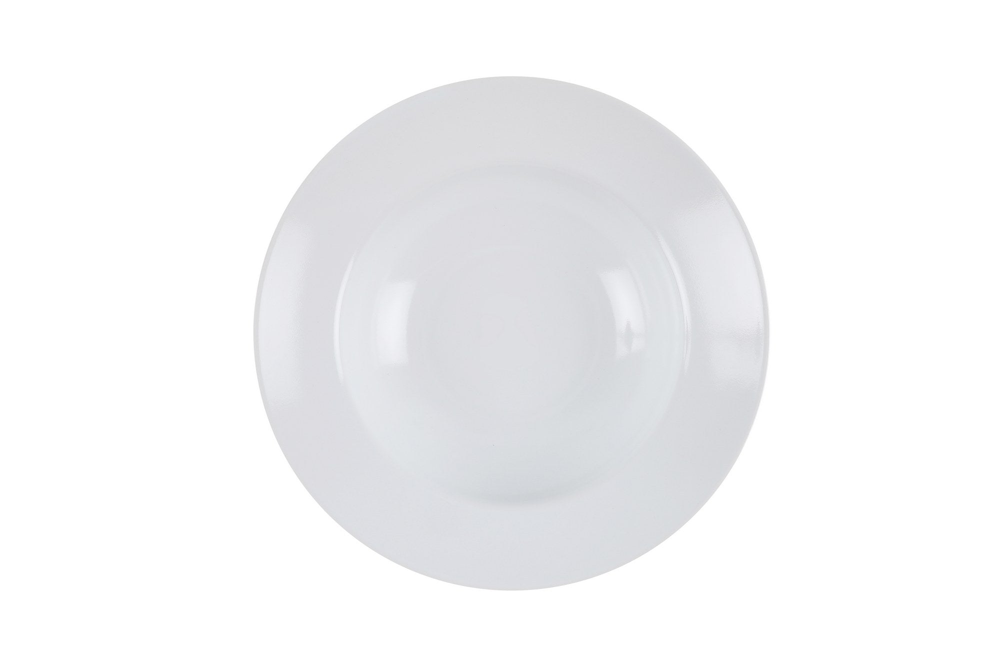 Prato de Serviço – 26 cm – Branco – Cerâmica