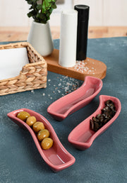 Conjunto de pequeno-almoço (3 peças) – 18 cm – Multicolorido – 100% cerâmica