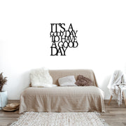 Acessório de parede decorativo de metal preto elegante, 70 x 61 cm | 100% metal, 1,2 mm de espessura | Perfeito para decoração moderna de casa e escritórios