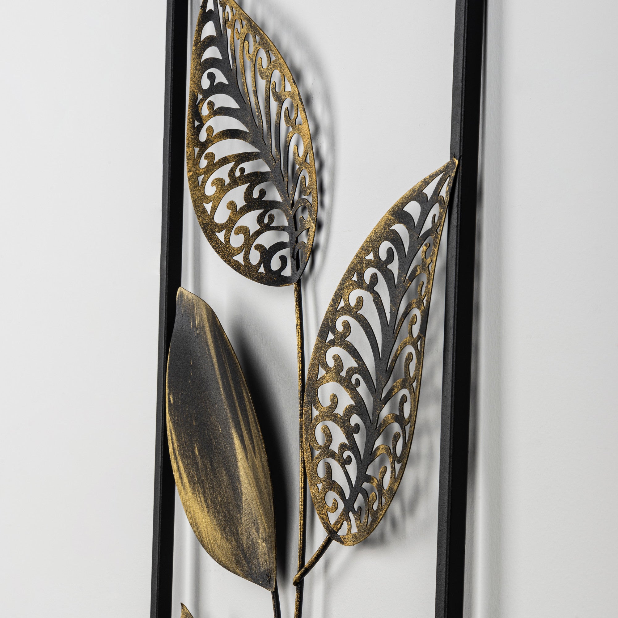 Della Acessório Decorativo de Parede em Metal Multicolorido 90 x 32 cm (100% metal, espessura 0,8 mm)