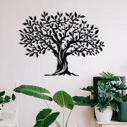 Acessório de parede decorativo de metal preto elegante, 69 x 52 cm | 100% metal, 1,2 mm de espessura | Perfeito para decoração moderna e arte de parede exclusiva
