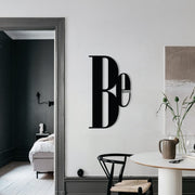 Be Special — Acessório Decorativo de Parede em Metal Preto, 50 x 29 cm (279ENZ1788)