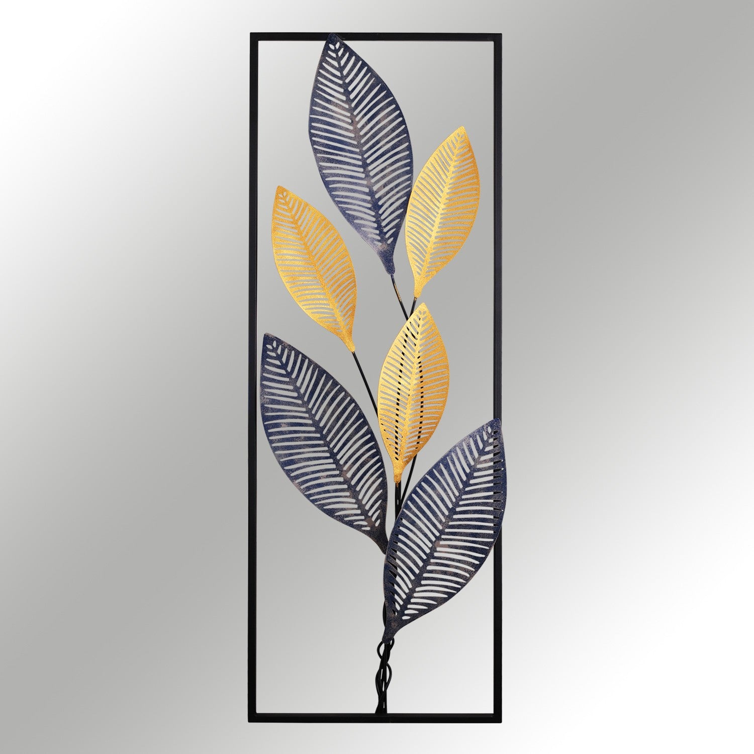 Napoleon — Acessório Decorativo de Parede em Metal Multicolor, Feito à Mão (32 x 5 x 90 cm)