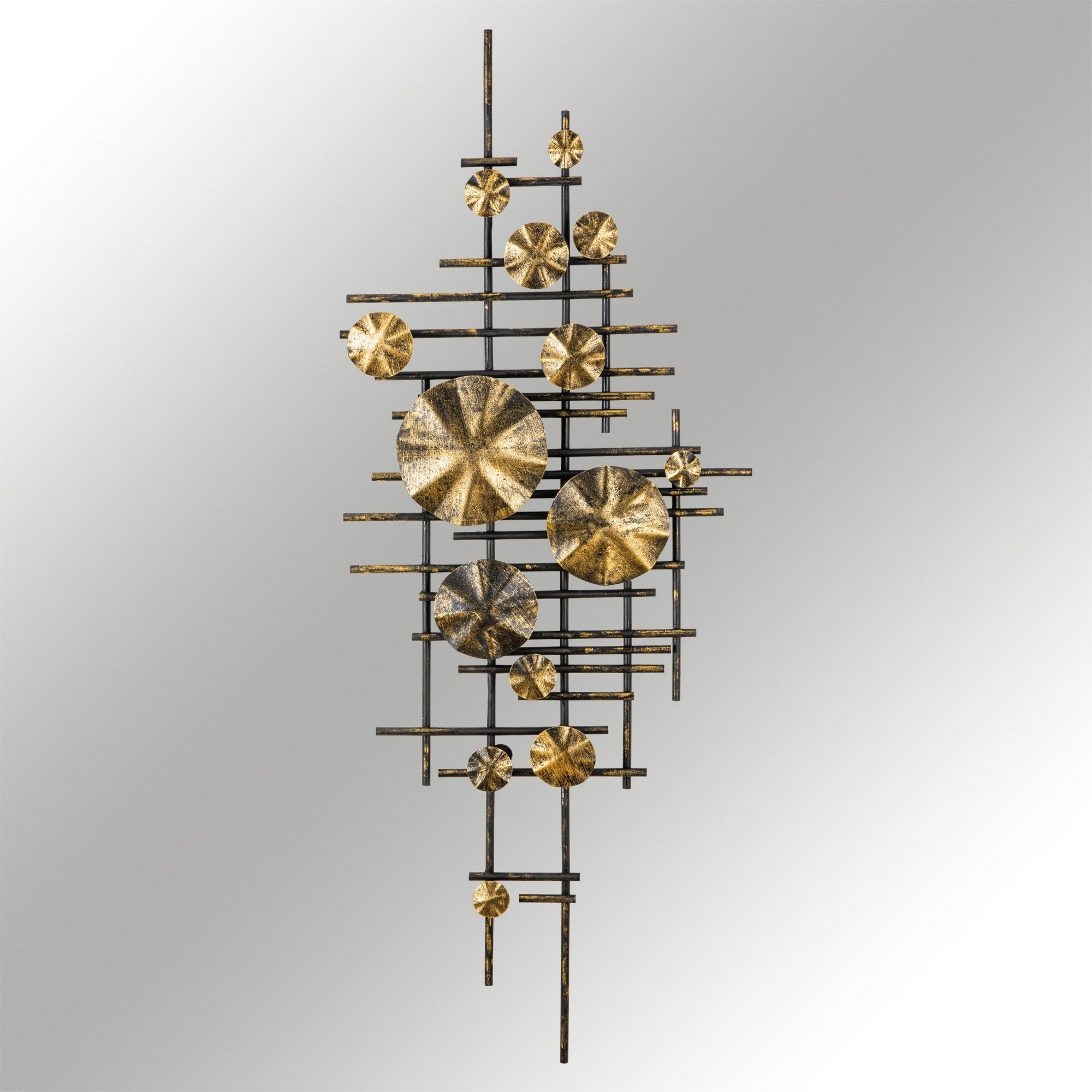 Mihrimah Acessório Decorativo de Parede 100% Metal Multicolor (113 x 7 x 44 cm)