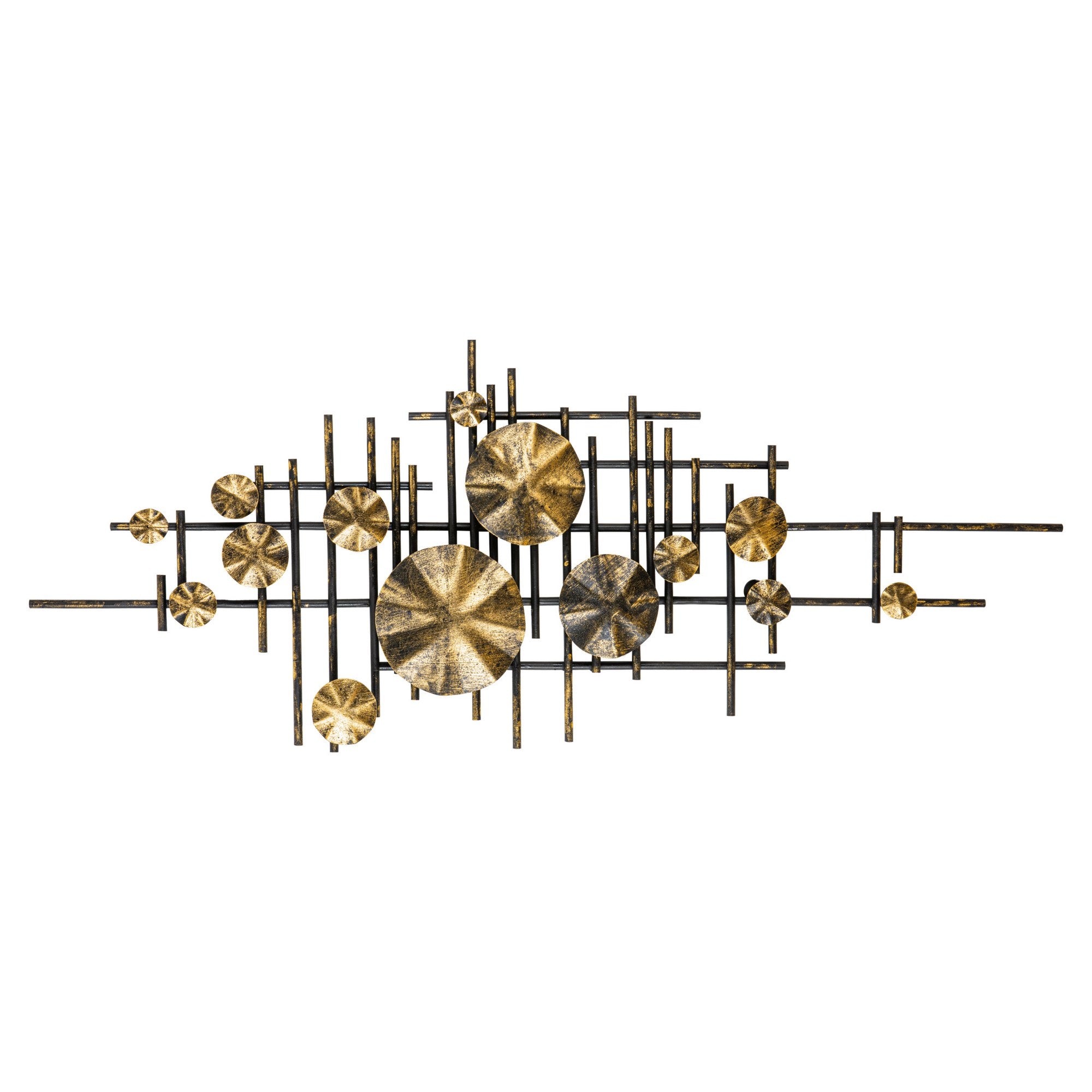 Mihrimah Acessório Decorativo de Parede 100% Metal Multicolor (113 x 7 x 44 cm)