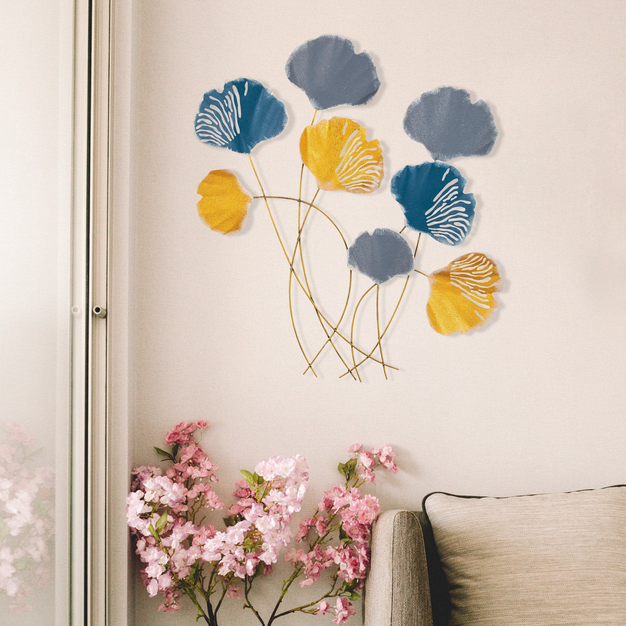 Vuzuh Acessório Decorativo de Parede em Metal Multicolorido, 76 x 5 x 70 cm, 100% metal (0,8 mm) – Ref. 279ENZ2538