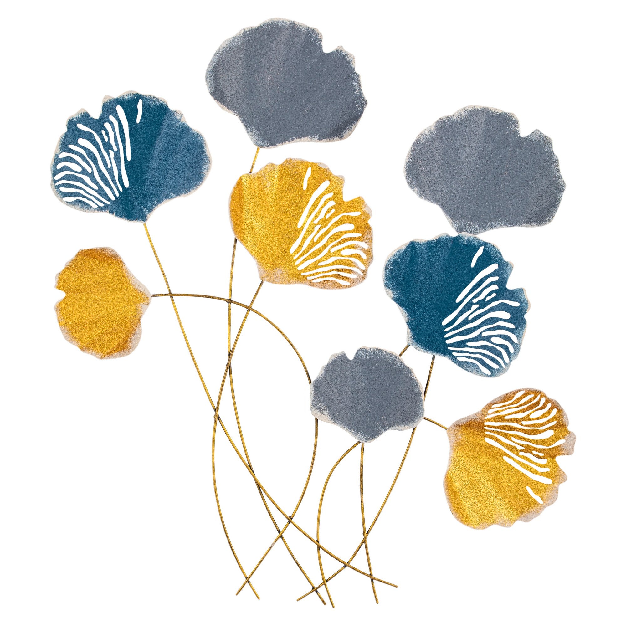 Vuzuh Acessório Decorativo de Parede em Metal Multicolorido, 76 x 5 x 70 cm, 100% metal (0,8 mm) – Ref. 279ENZ2538
