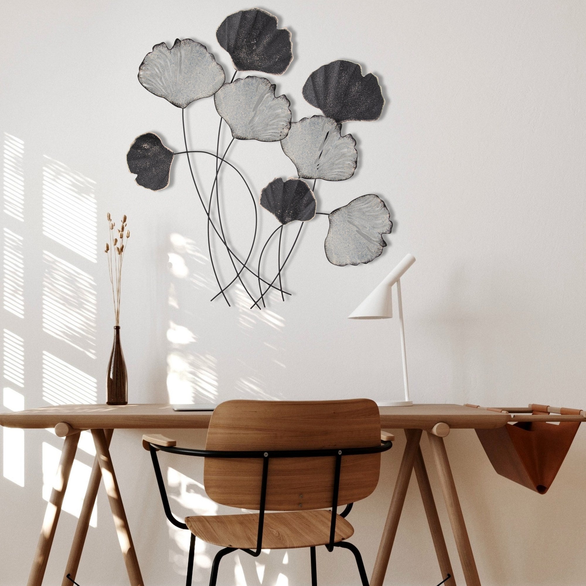 Vuzuh 2 – Acessório Decorativo de Parede em Metal 100% Multicolor, 76x5x70 cm (0,8 mm, 1,672 kg)