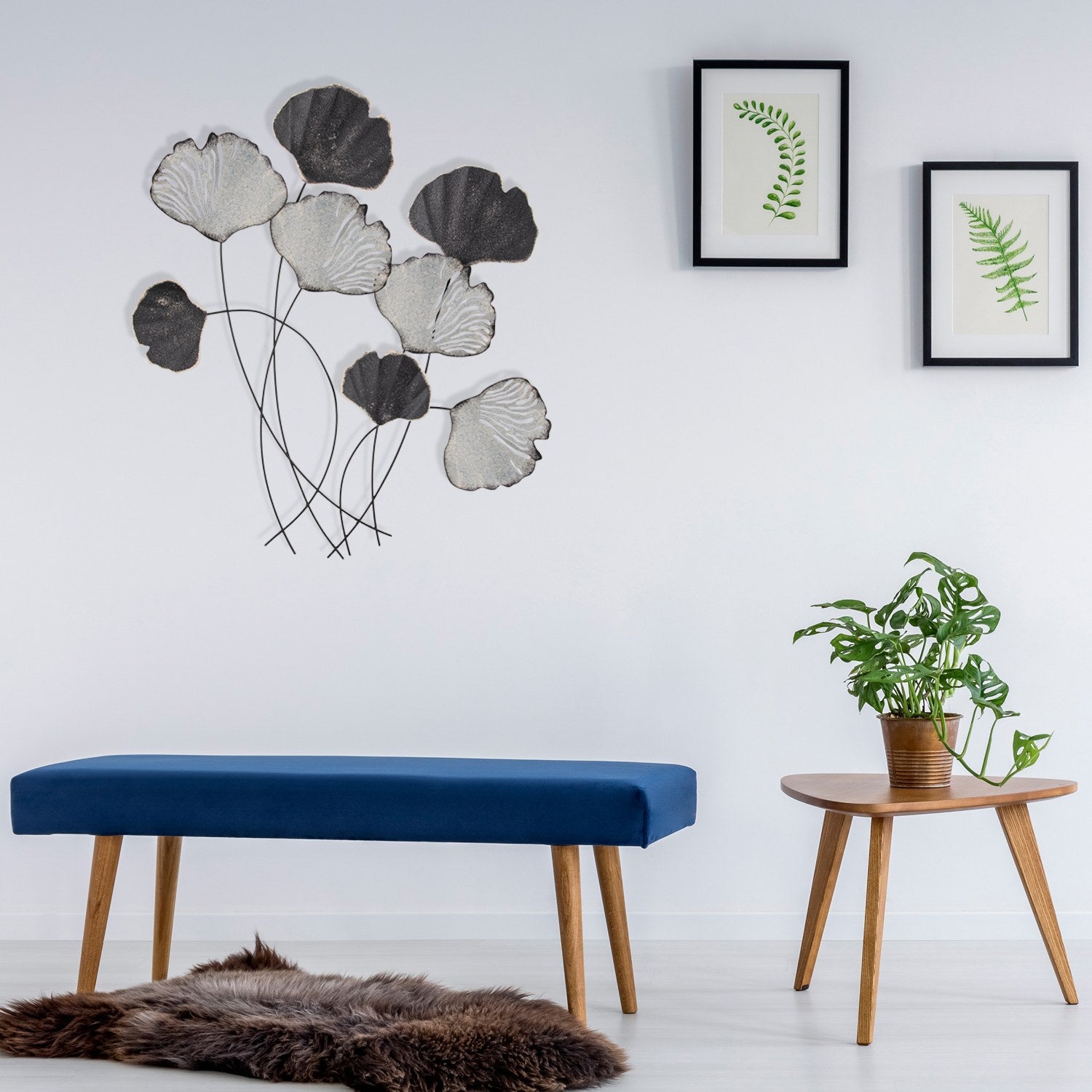 Vuzuh 2 – Acessório Decorativo de Parede em Metal 100% Multicolor, 76x5x70 cm (0,8 mm, 1,672 kg)