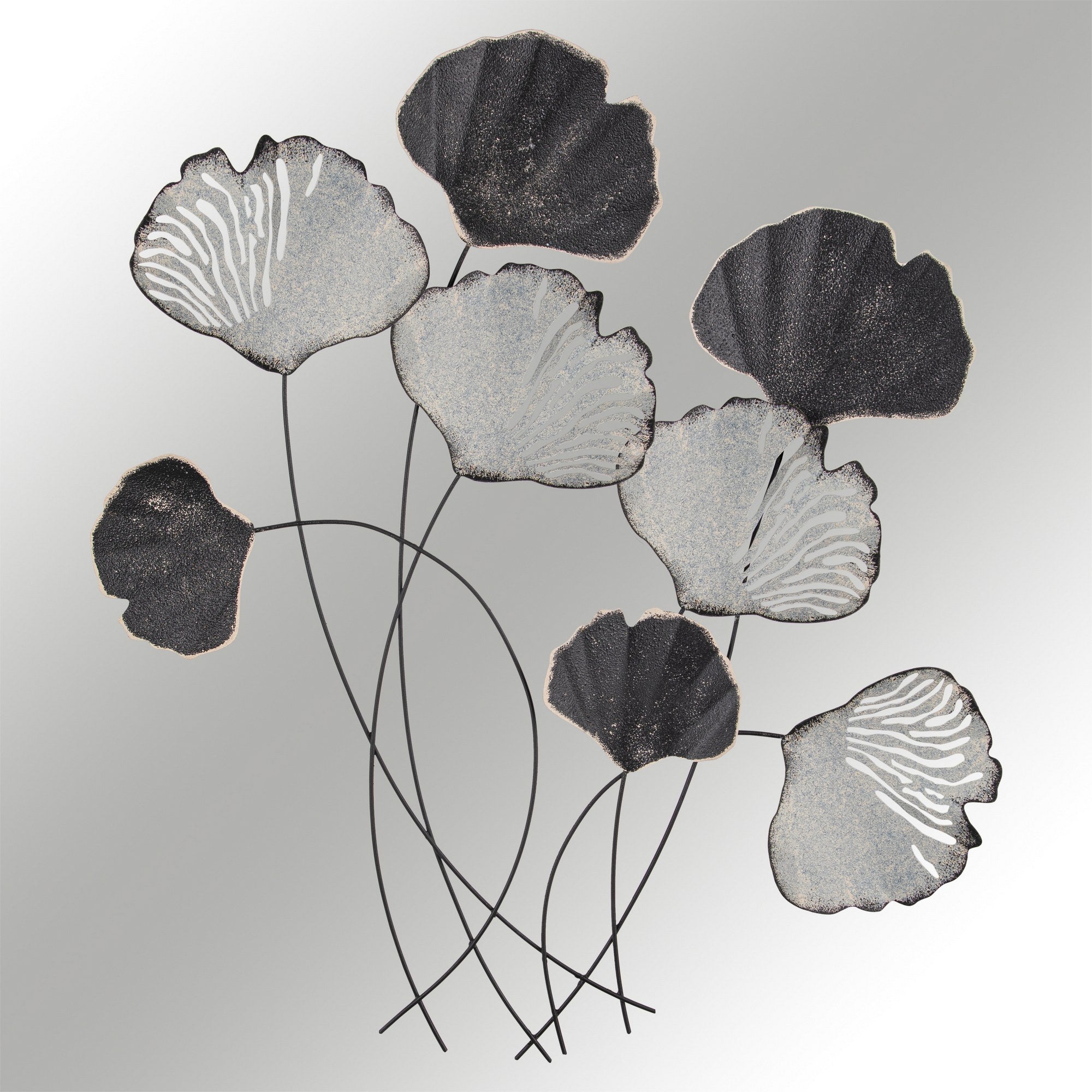 Vuzuh 2 – Acessório Decorativo de Parede em Metal 100% Multicolor, 76x5x70 cm (0,8 mm, 1,672 kg)