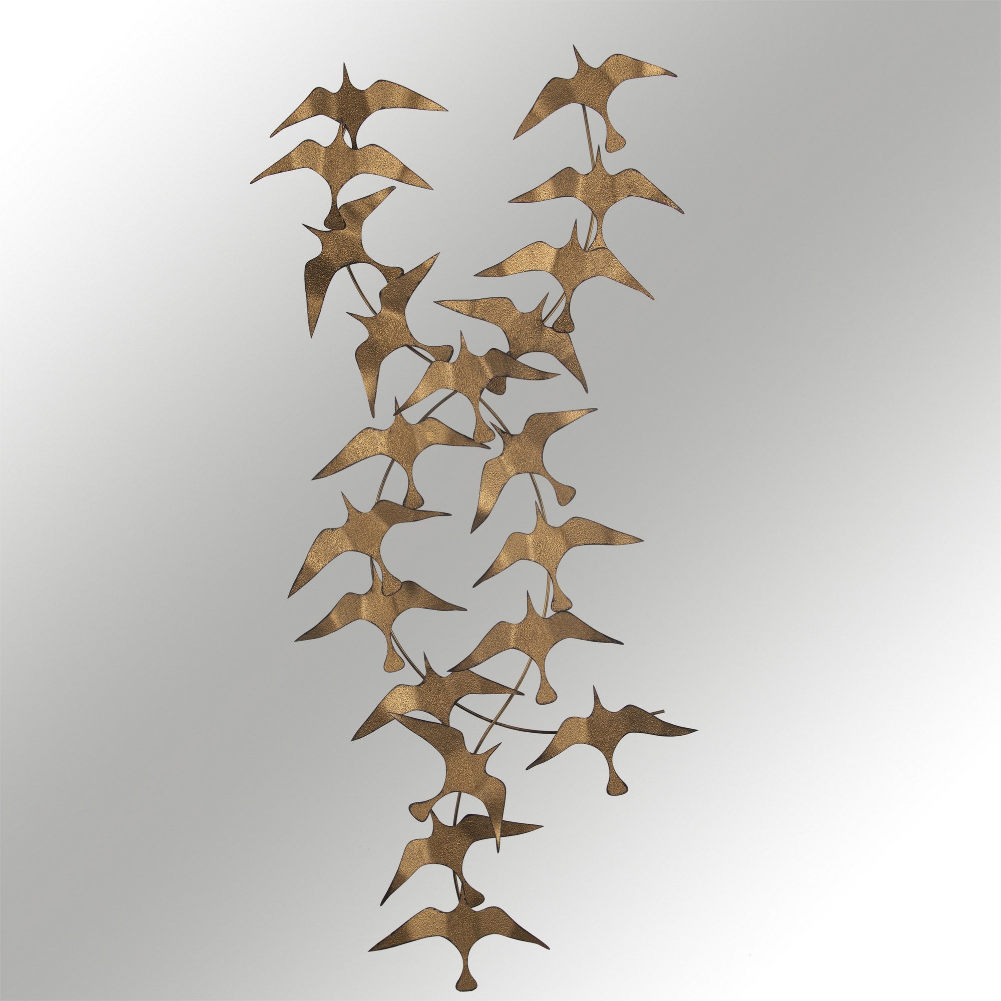 Sahika Acessório Decorativo de Parede em Metal, Multicolor, 112 x 11 x 50 cm