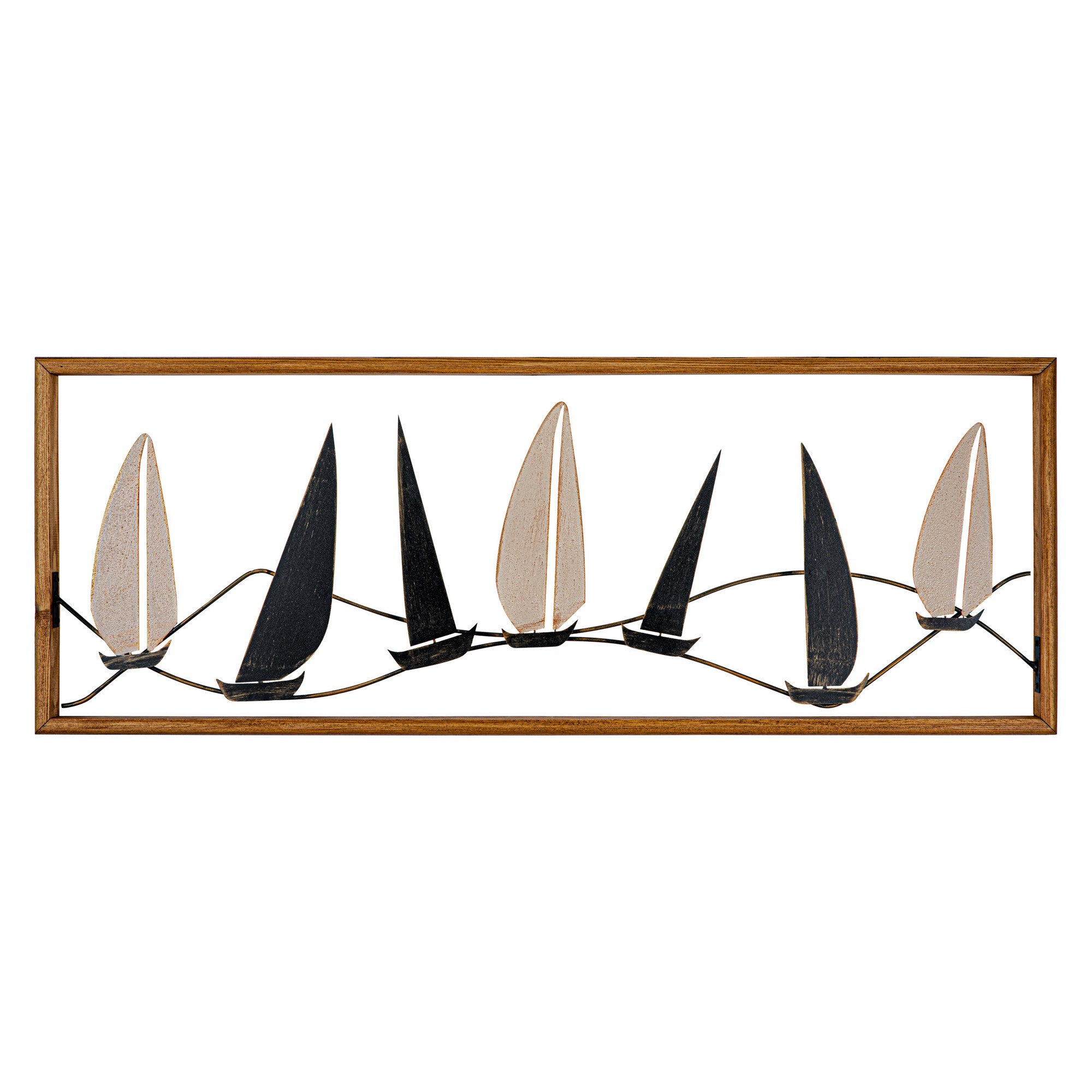 Guzelce – Acessório Decorativo de Parede em Metal Multicolor (100%), 90 x 3,5 x 34 cm