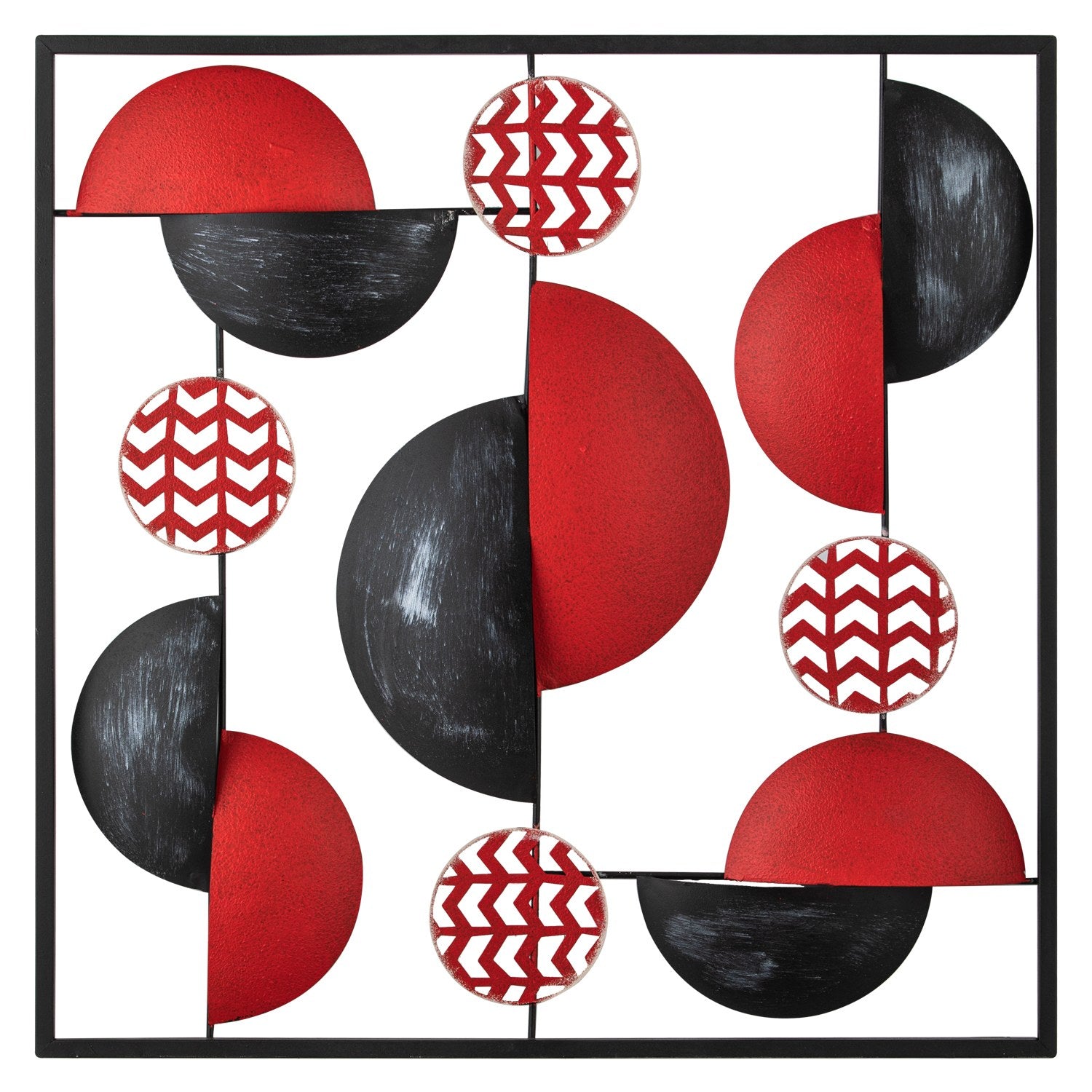 Aurora - 2 Acessório Decorativo 100% Metal Multicolor 55 x 5 x 55 cm