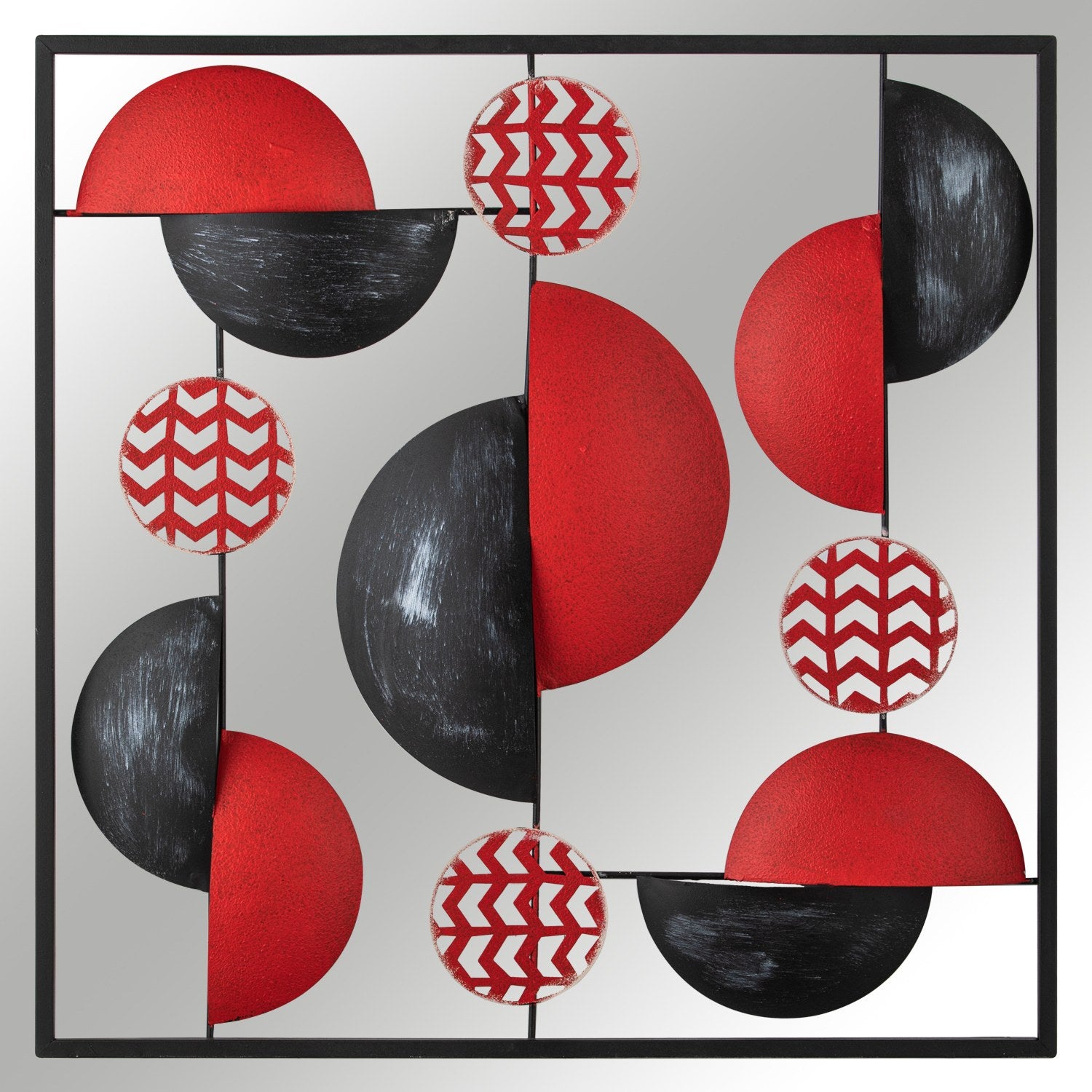 Aurora - 2 Acessório Decorativo 100% Metal Multicolor 55 x 5 x 55 cm