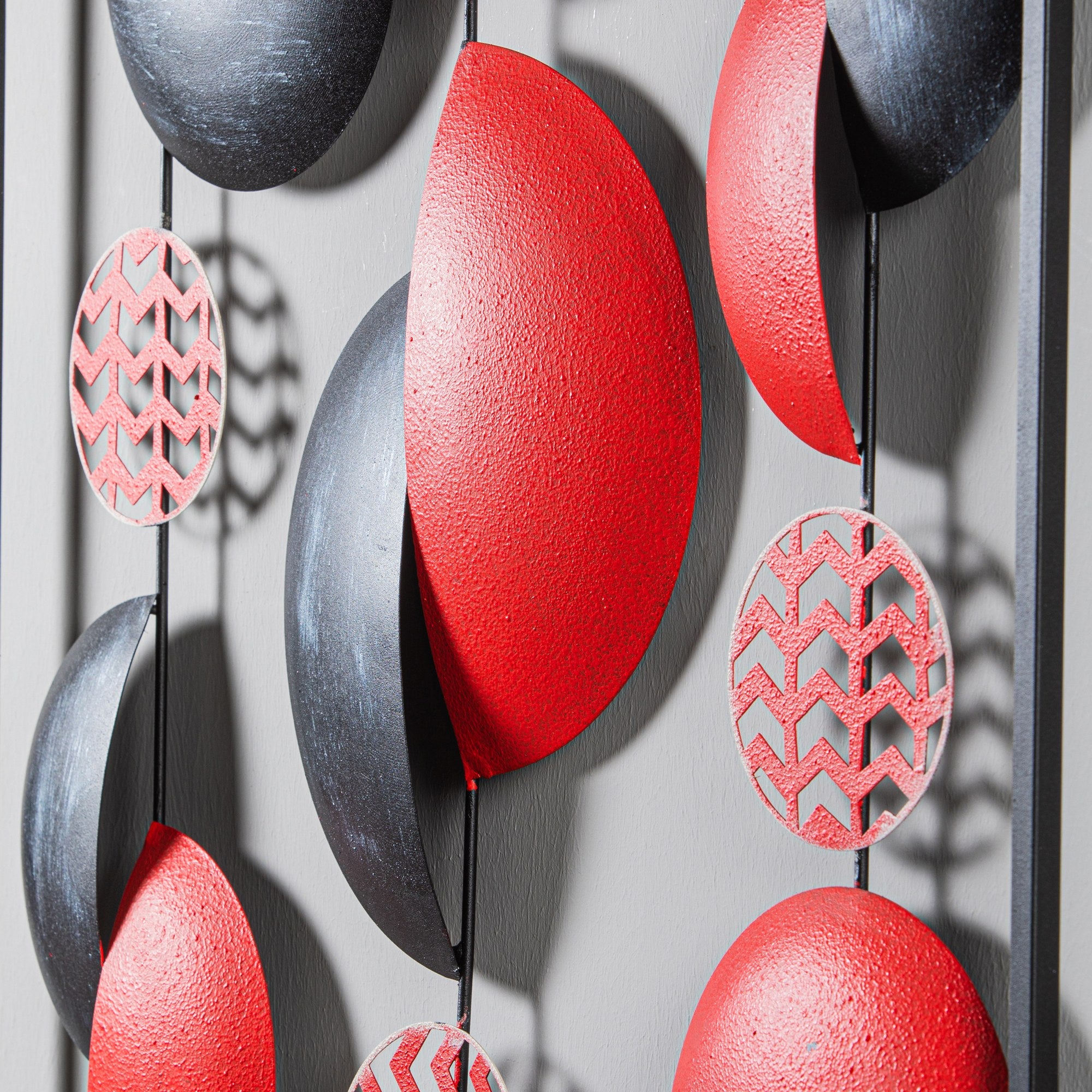 Aurora - 2 Acessório Decorativo 100% Metal Multicolor 55 x 5 x 55 cm