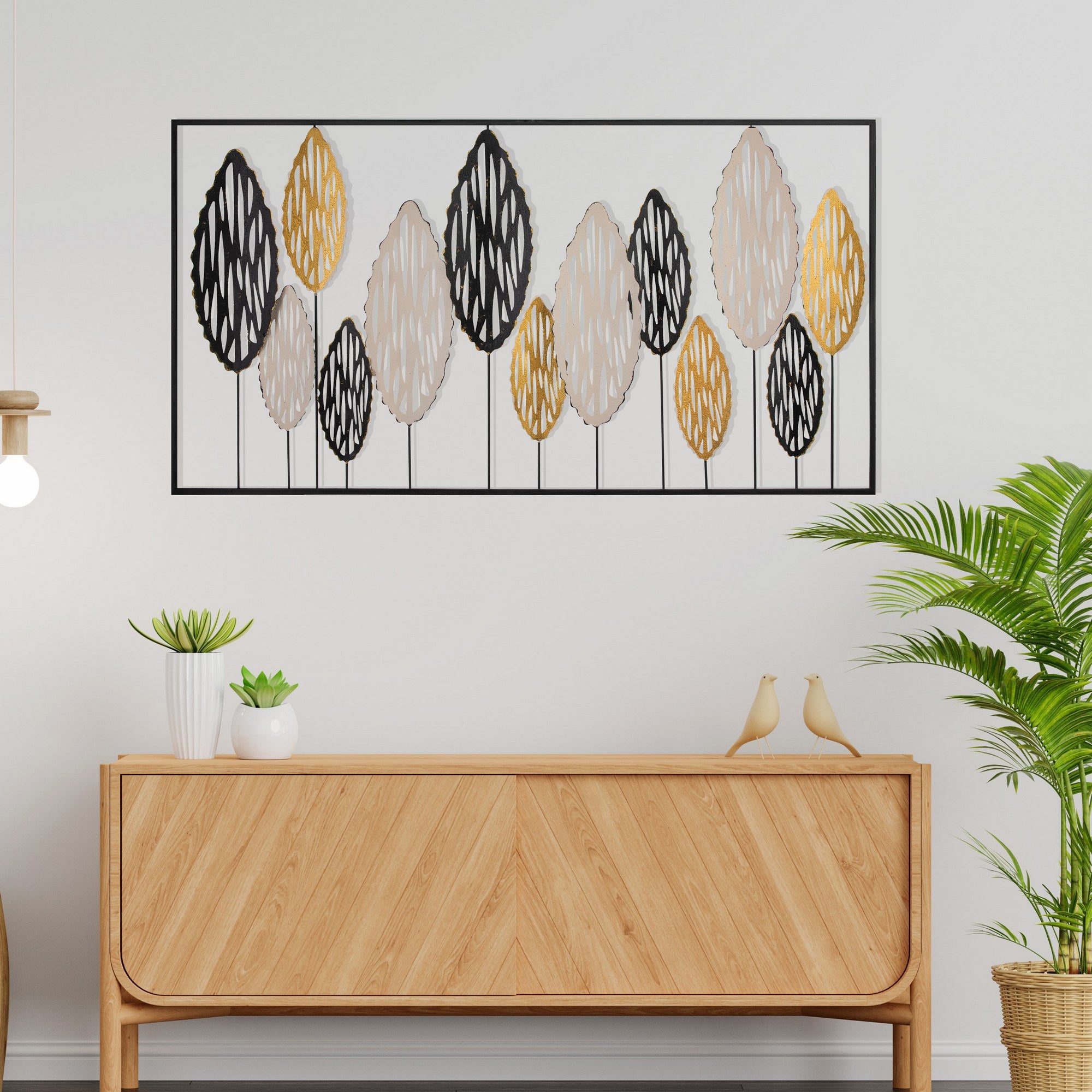 Acessório Decorativo 100% Metal Multicolor 114x4x60 cm – Best - 1 (279ENZ2568)