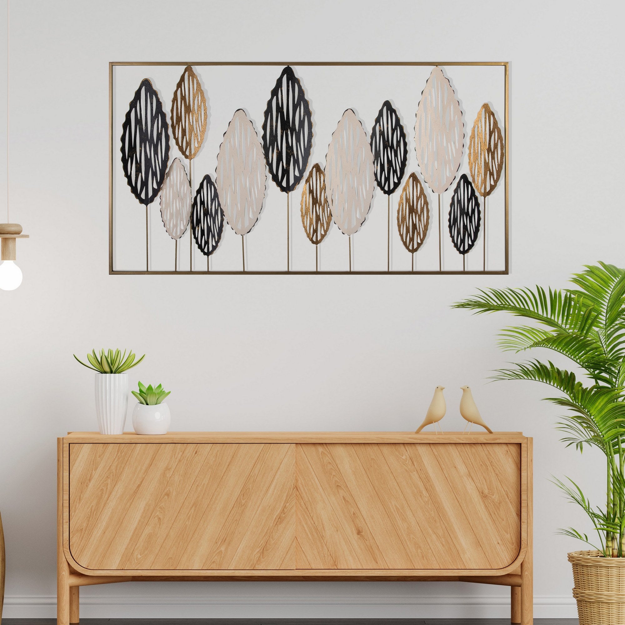 Acessório Decorativo em Metal “Best - 2” Multicolor, 114x4x60 cm (100% metal, 0,8 mm)