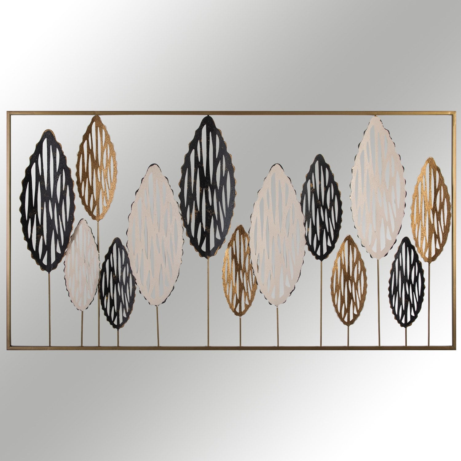 Acessório Decorativo em Metal “Best - 2” Multicolor, 114x4x60 cm (100% metal, 0,8 mm)