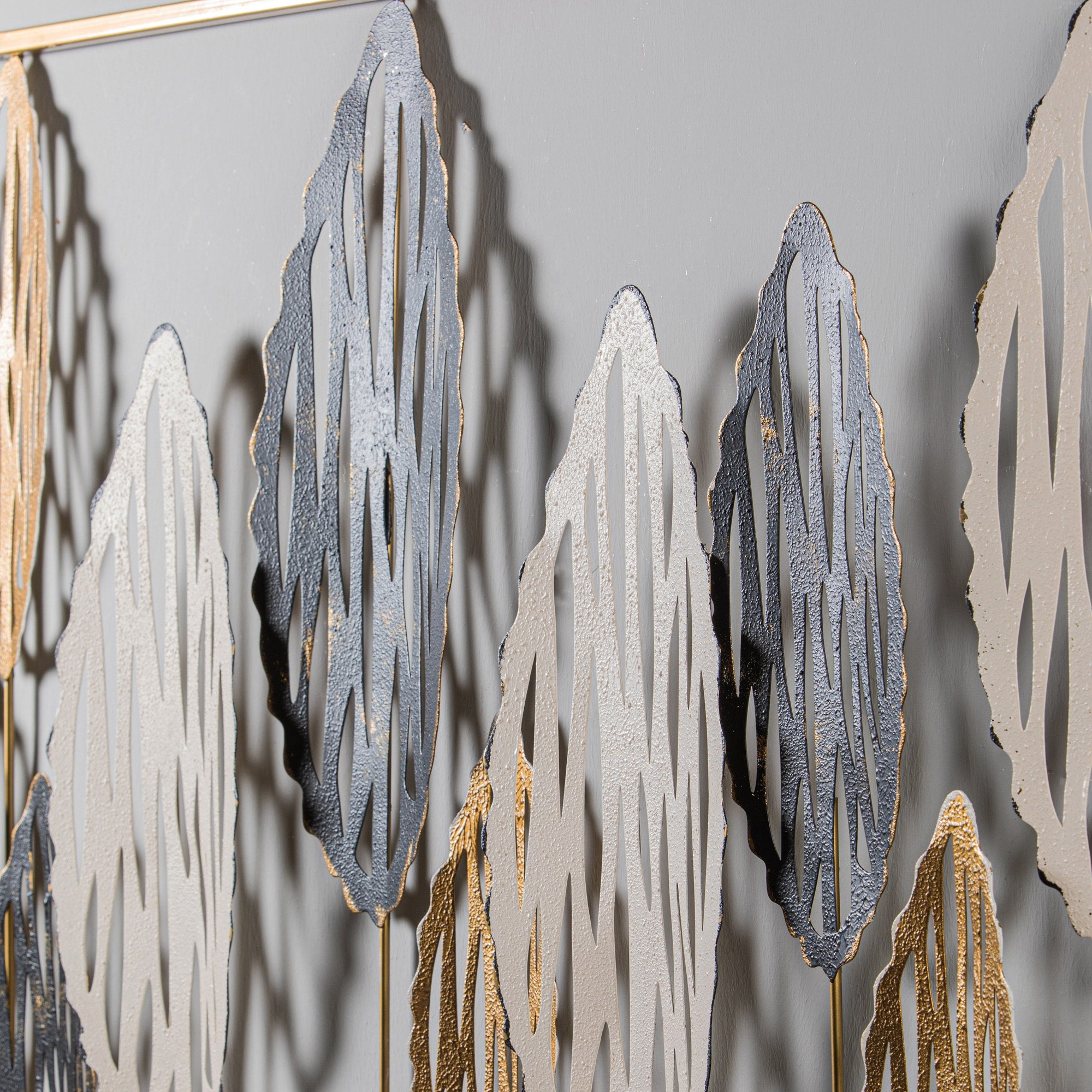 Acessório Decorativo em Metal “Best - 2” Multicolor, 114x4x60 cm (100% metal, 0,8 mm)