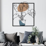 Estrela Multicolor de Parede em Metal e Madeira 49 x 53 cm – 279ENZ2636