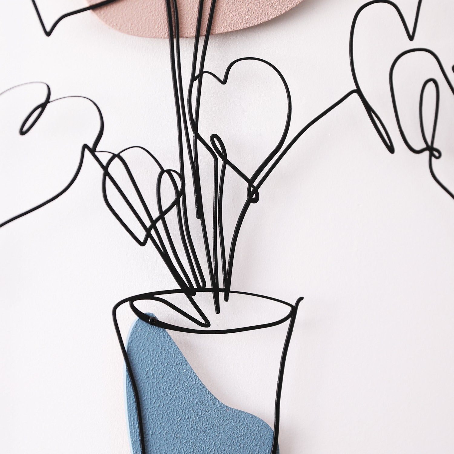 Estrela Multicolor de Parede em Metal e Madeira 49 x 53 cm – 279ENZ2636