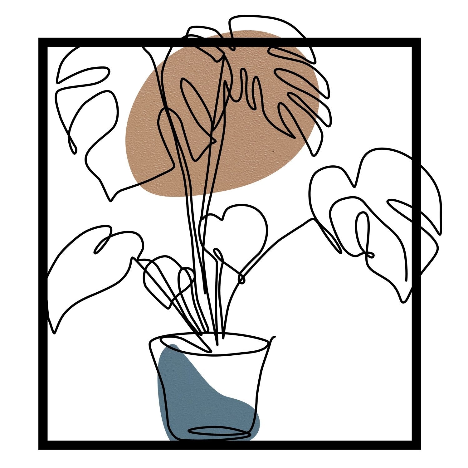 Estrela Multicolor de Parede em Metal e Madeira 49 x 53 cm – 279ENZ2636