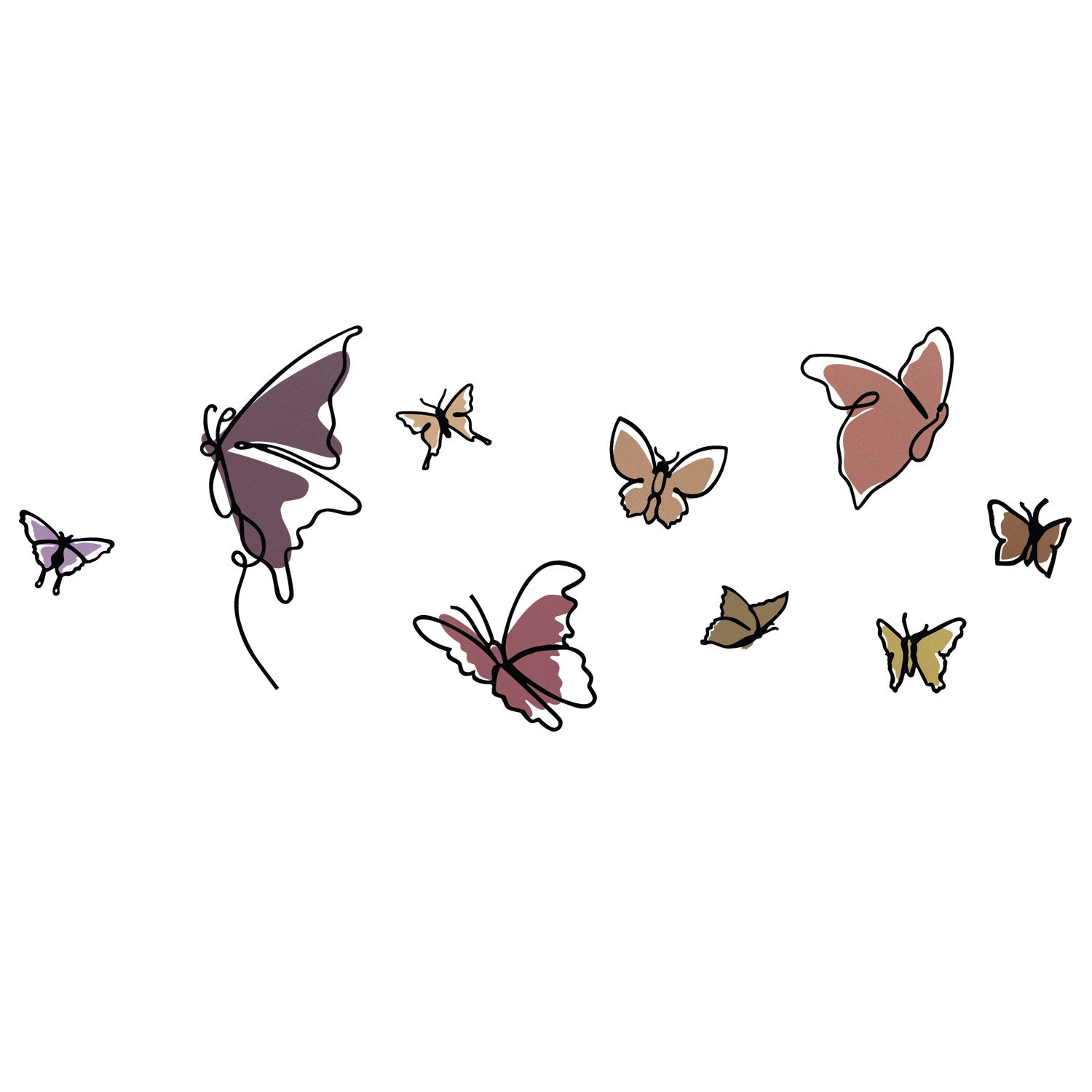 Marvelous M1 – Arte de Parede em Metal e Madeira, Multicor, 194,5 x 112 cm