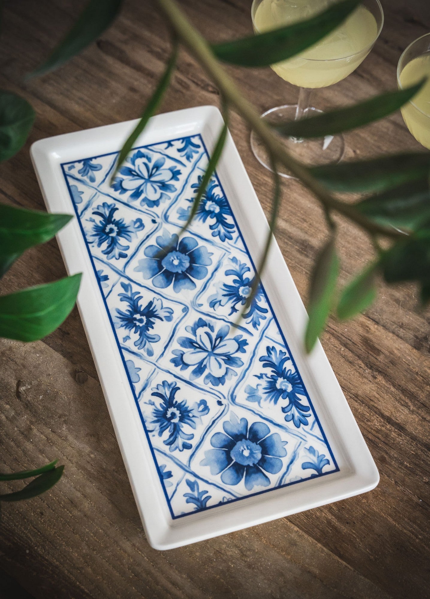 Prato de cerâmica – 35 x 16 x 2 cm – Amarelo