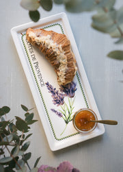 Prato de Cerâmica – 35 x 16 x 2 cm – Lilás