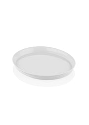 Prato de Servir Bolo – 19 x 22 x 2 cm – Branco – Porcelana