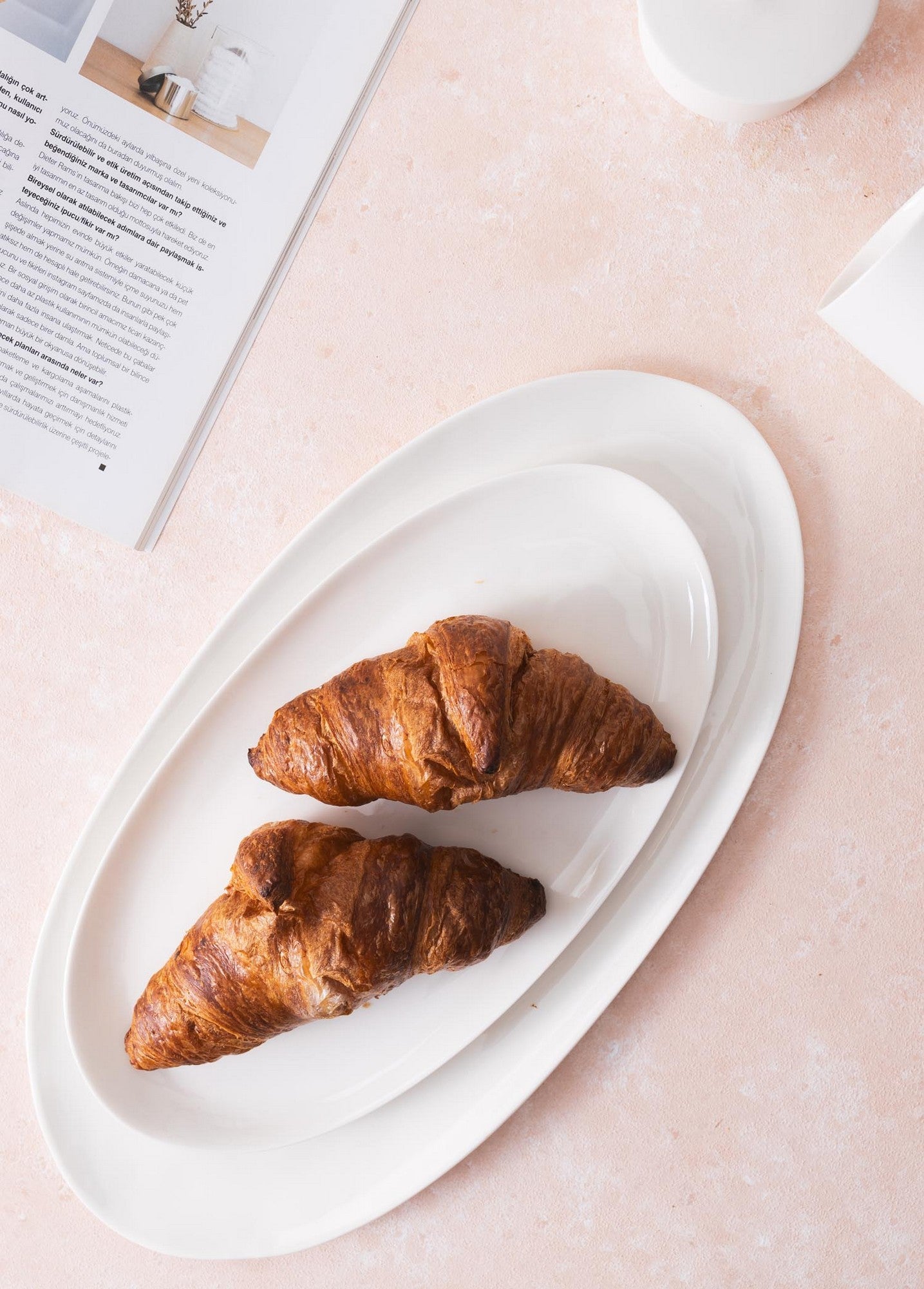 Prato de Porcelana – 17 x 34 x 1 cm – Terracota