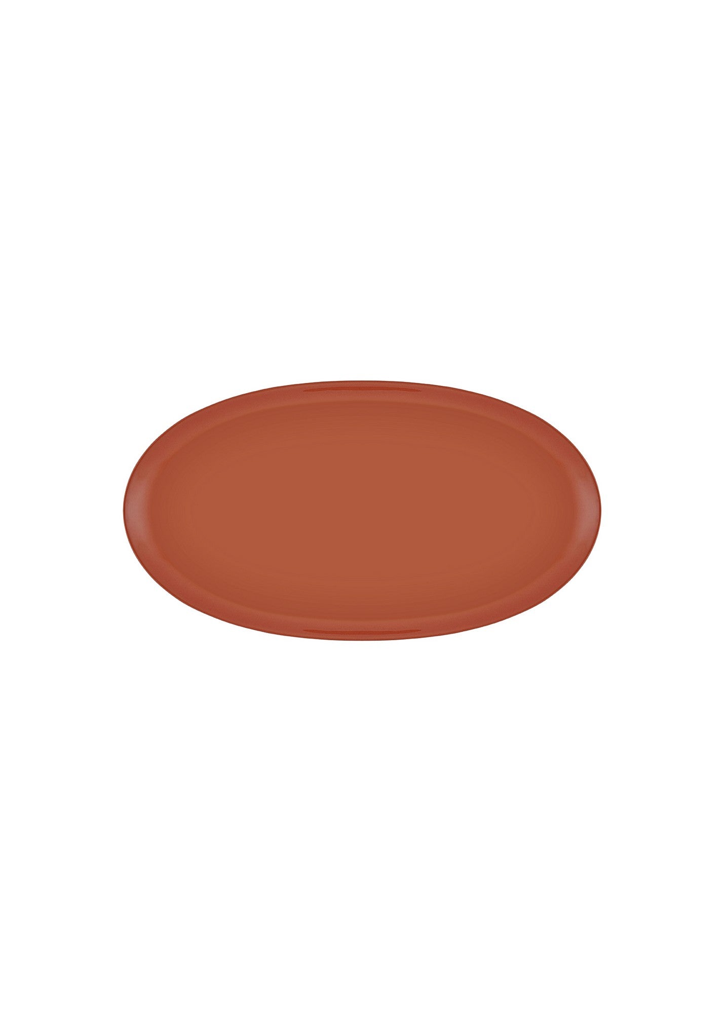 Travessa de Porcelana – 17 x 37 x 1 cm – Branco – Porcelana