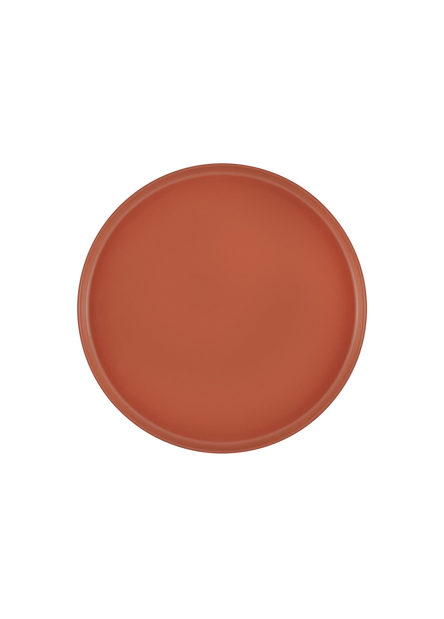 Prato de Servir Bolo – 21 x 21 x 1 cm – Terracota – Porcelana
