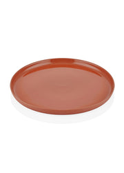 Prato de Servir Bolo – 27 x 27 x 2 cm – Terracota – Porcelana