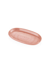 Travessa de Cerâmica – 14 x 26 x 4 cm – Cor Somon