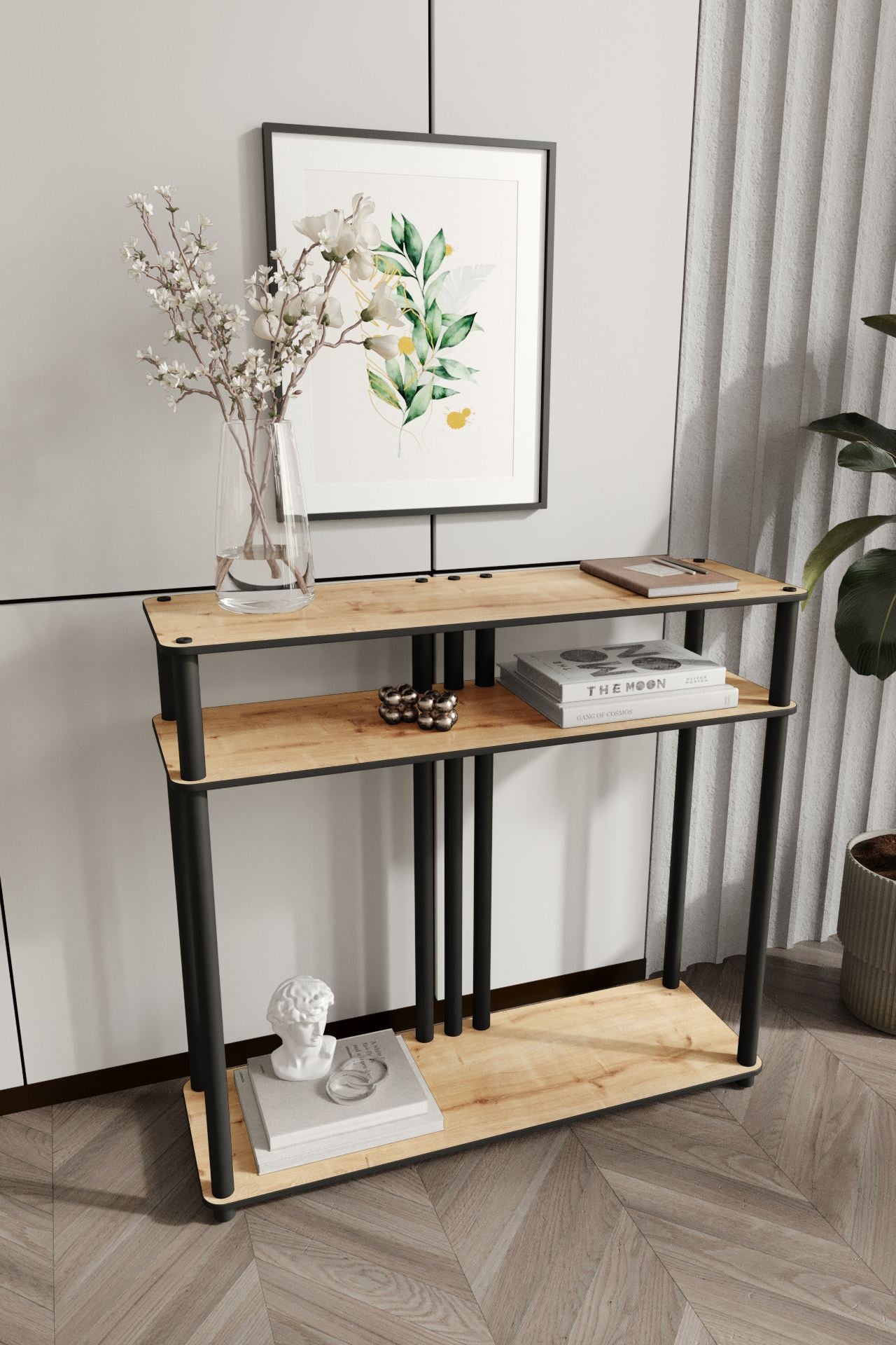 Cómoda Garcia Oak - Elegância Natural para o Seu Lar