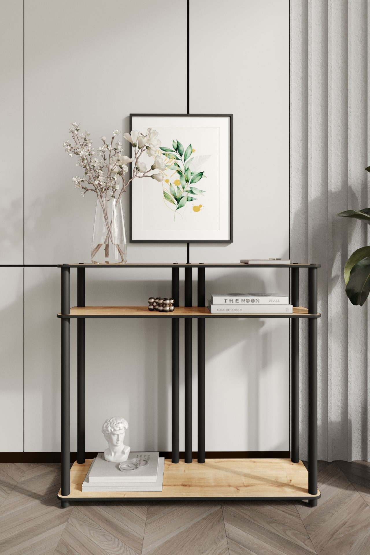 Cómoda Garcia Oak - Elegância Natural para o Seu Lar